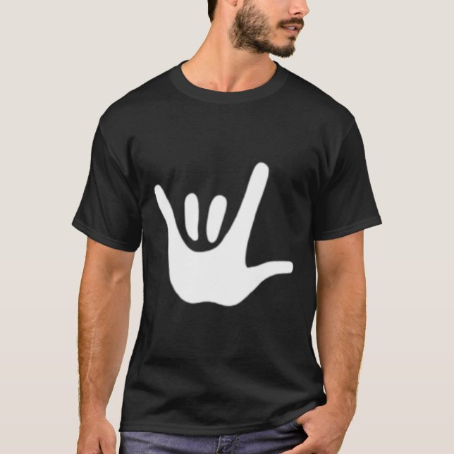 American Sign Language Love Asl Deaf Awareness  T Shirt (Framsida)