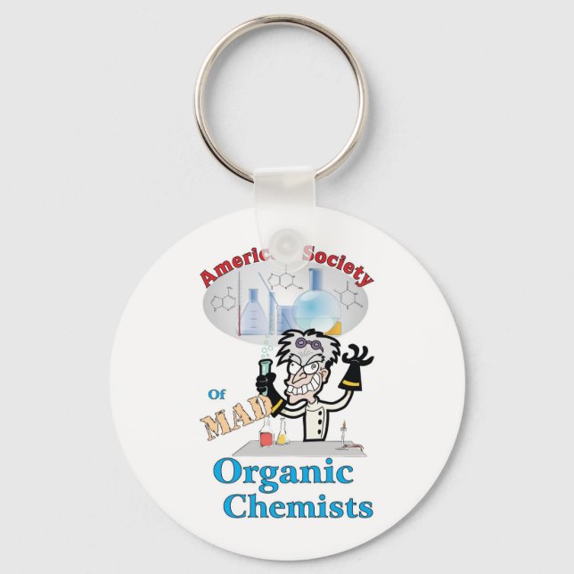 American Society of Mad Organic Chemists Nyckelring (Framsida)