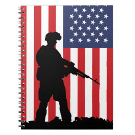 American Soldier Anteckningsbok