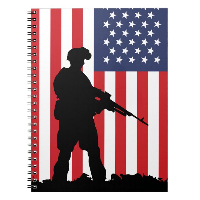 American Soldier Anteckningsbok (Framsidan)