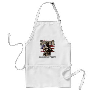 American Soldier Design Apron Förkläde