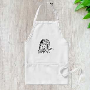 American Soldier Illustration Förkläde