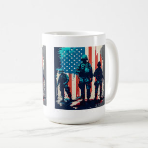 American Soldiers Classic Mugg, 15 oz Kaffemugg