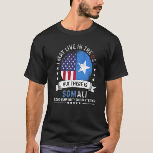 American Somali Home i USA Patriot American Somali T Shirt