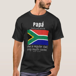 American South African Patriot Flagga Af T Shirt