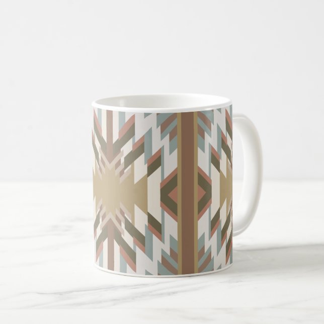 American Southwest Desert Colors Inspired Design Kaffemugg (Framsida höger)