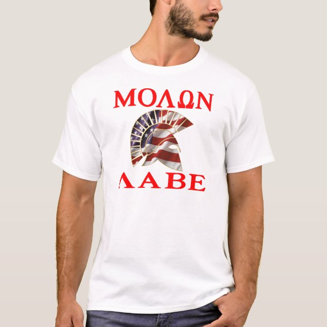 American Spartan Molon Labe Tee (Framsida)