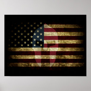 American Spartan Poster
