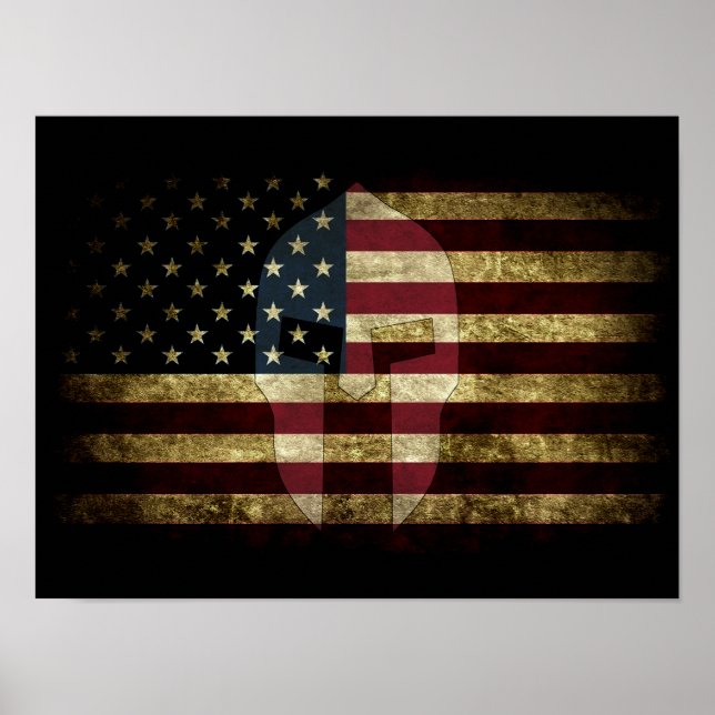 American Spartan Poster (Framsidan)