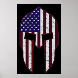 American Spartan Poster