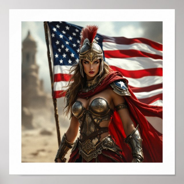 American Spartan Poster (Framsidan)