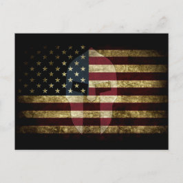 American Spartan Vykort
