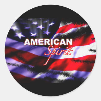 American Spirit MotorCycles TV Show Sticker Runt Klistermärke
