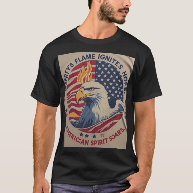 American Spirit Soars T Shirt (Framsida)