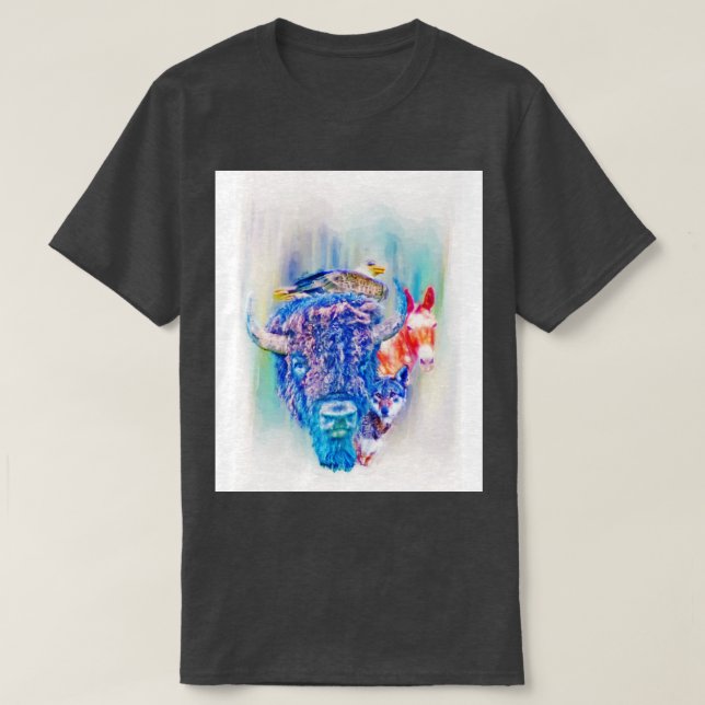 American Spirit T Shirt (Design framsida)