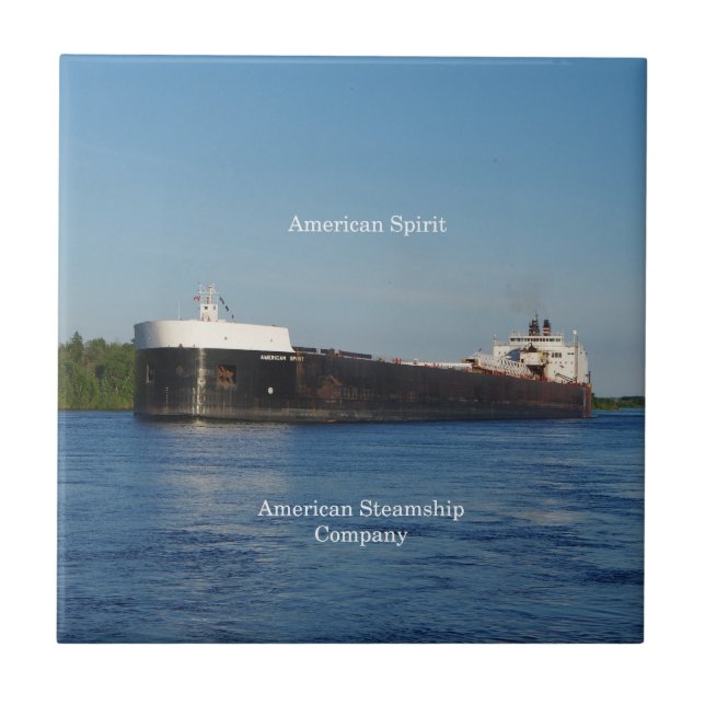 American Spirit tile Kakelplatta (Framsidan)