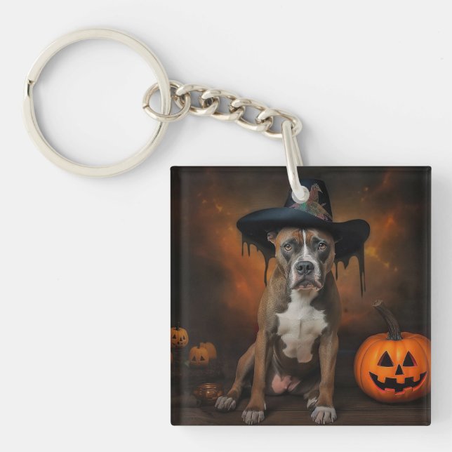 American Stafford Dshire Pumpkins Halloween Scary (Framsidan)