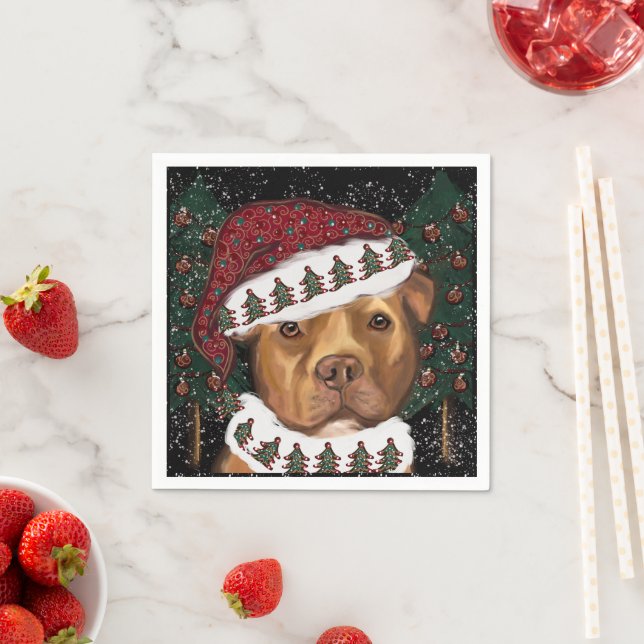 American Stafford Dshire Terrier Pappersservett (Insitu)