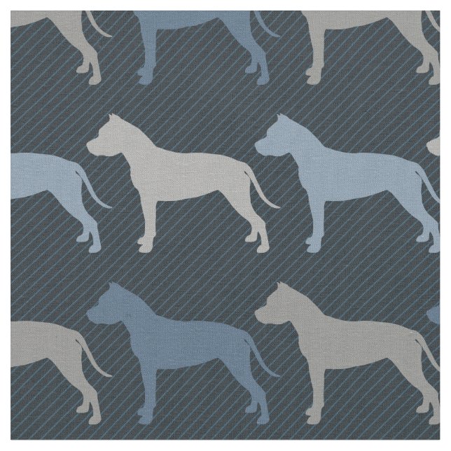 American Stafford Dshire Terrier Tyg (Närbild)