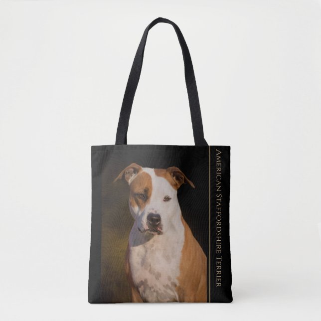 American Stafford Dshire Terrier Tygkasse (Framsida)