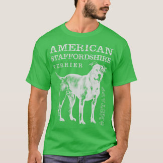 American Stafford Terrier Amstaff (17) T Shirt