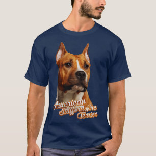 American Stafford Terrier Amstaff (25) T Shirt