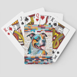 American Stafford Terrier - Amstaff Casinokort