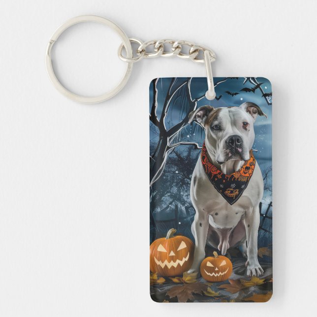 American Staffordshire Halloween Kuslig  (Framsidan)