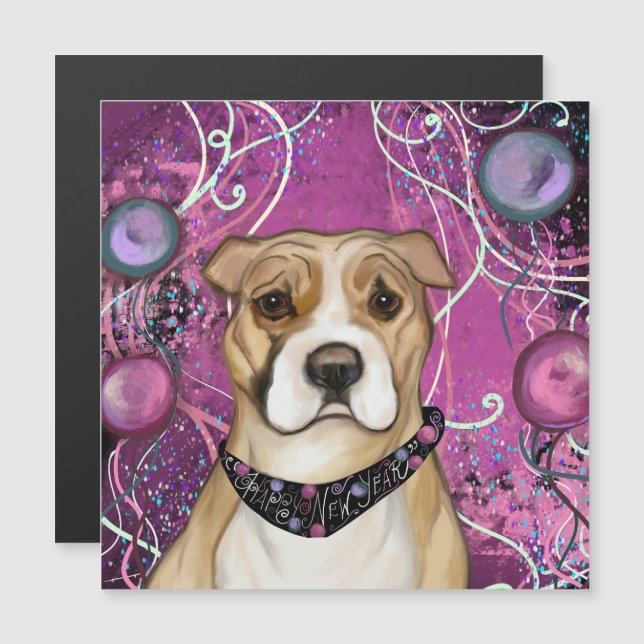 AMERICAN STAFFORDSHIRE TERRIER                (Fram/baksida)