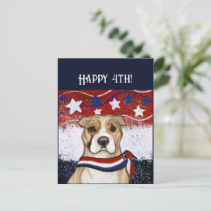 AMERICAN STAFFORDSHIRE TERRIER HELG VYKORT