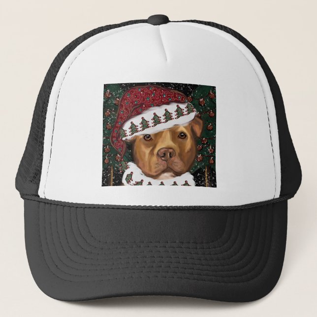 American Staffordshire Terrier  Keps (Framsida)