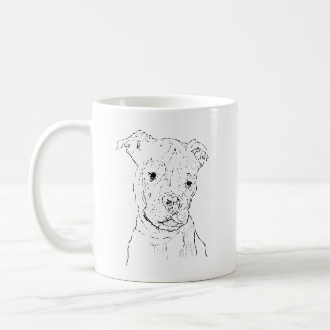 American Staffordshire Terrier Mugg – Hundmamma (Vänster)