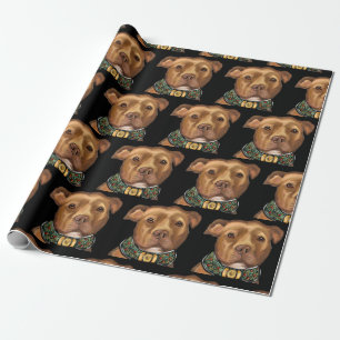 AMERICAN STAFFORDSHIRE TERRIER PRESENTPAPPER
