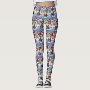American Staffordshire Vintervonderland Jul Leggings