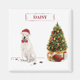 American StaffordTerrier Funny Jul Hund Magnet