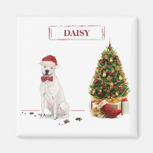 American StaffordTerrier Funny Jul Hund Magnet