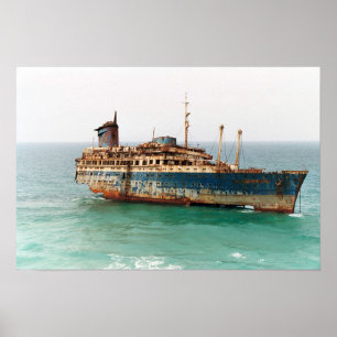American Star Frakt Wreck Poster