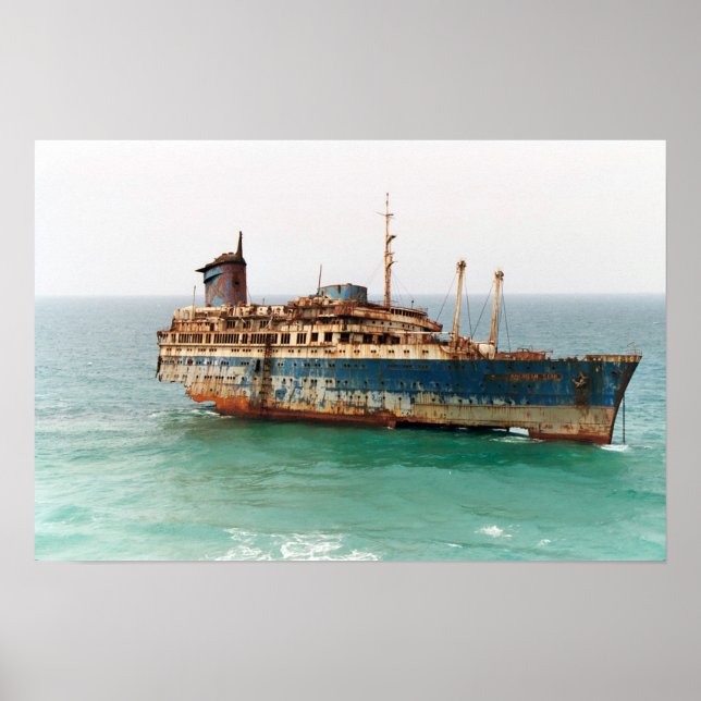 American Star Frakt Wreck Poster (Framsidan)