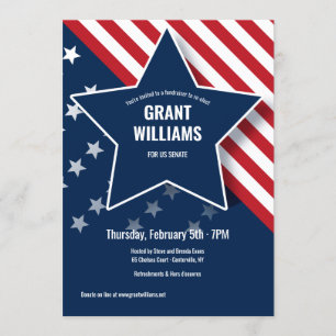 American Star Fundraiser-inbjudan Inbjudningar
