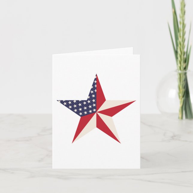 American Star Notecards Kort (Framsida)