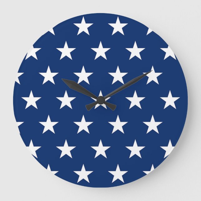 American Stars Acrylic Wall Clock Stor Klocka (Framsida)