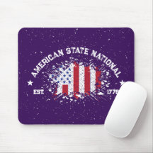 American State National Peace Flagga Splat Est 177