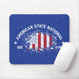 American State National Peace Flagga Splat Est 177 Musmatta