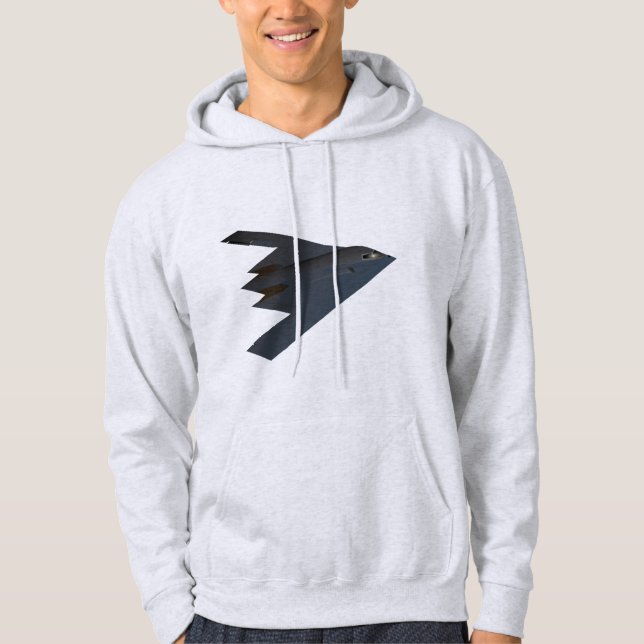 American Stealth Bomber B-2 Spirit Hoodie (Framsida)