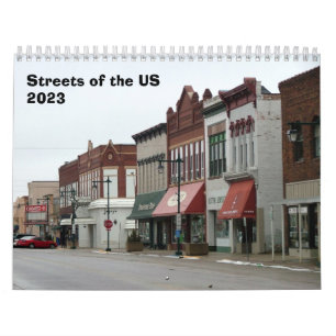American Streets Calendar - 2023 Kalender