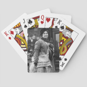 American Suffragette, 1910 Casinokort