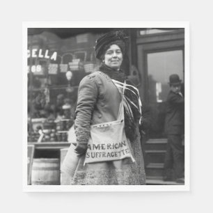 American Suffragette, 1910 Pappersservett