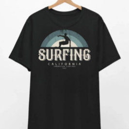 American Surfing California T-shirt