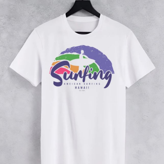 American Surfing Hawaii T-shirt (Skapare uppladdad)