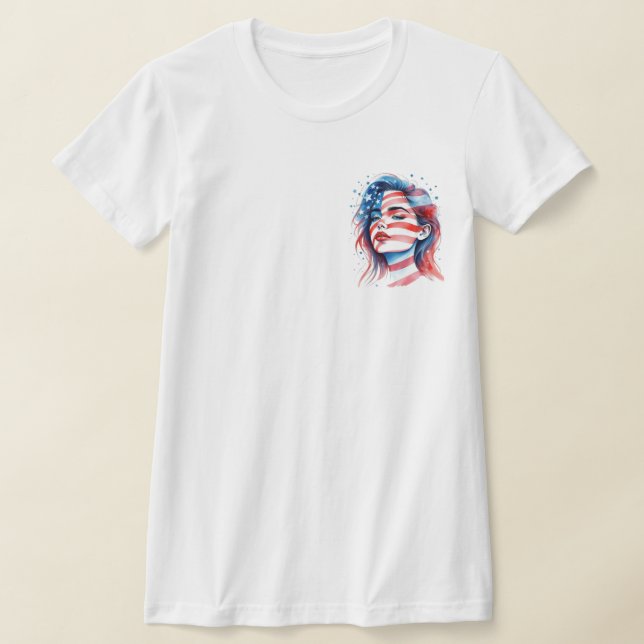 American T-Shirt (Laydown)